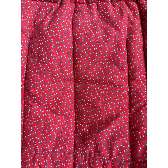 Holdings Vintage Red Quilted Tote Bag – Made in Marblehead, MA - Cottagecore - Picture 4 of 7